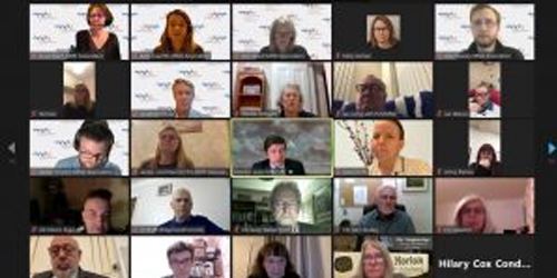 Councillors online meeting