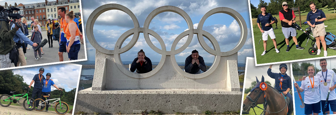 collection of images from the Olympic challenge 
