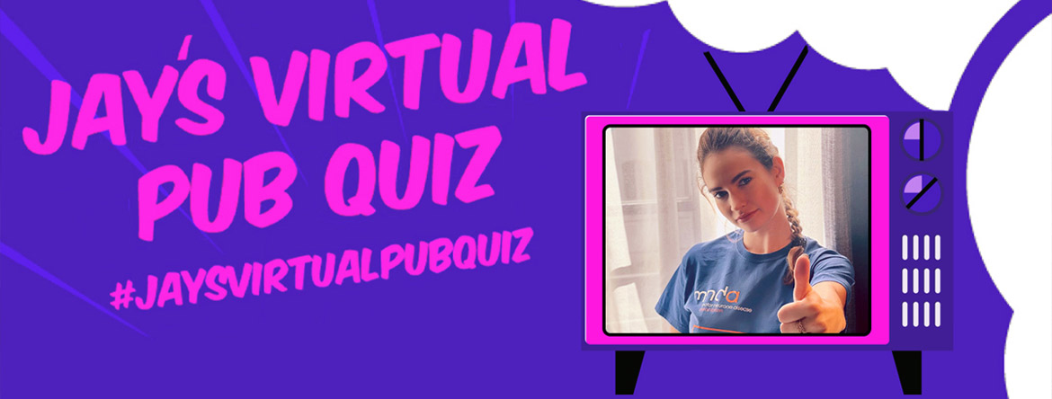 Lily James Pub Quiz Banner