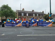 MND Association volunteers at Rob Burrow Leeds Marathon