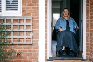 Charlotte Cooke at her home in Berkshire